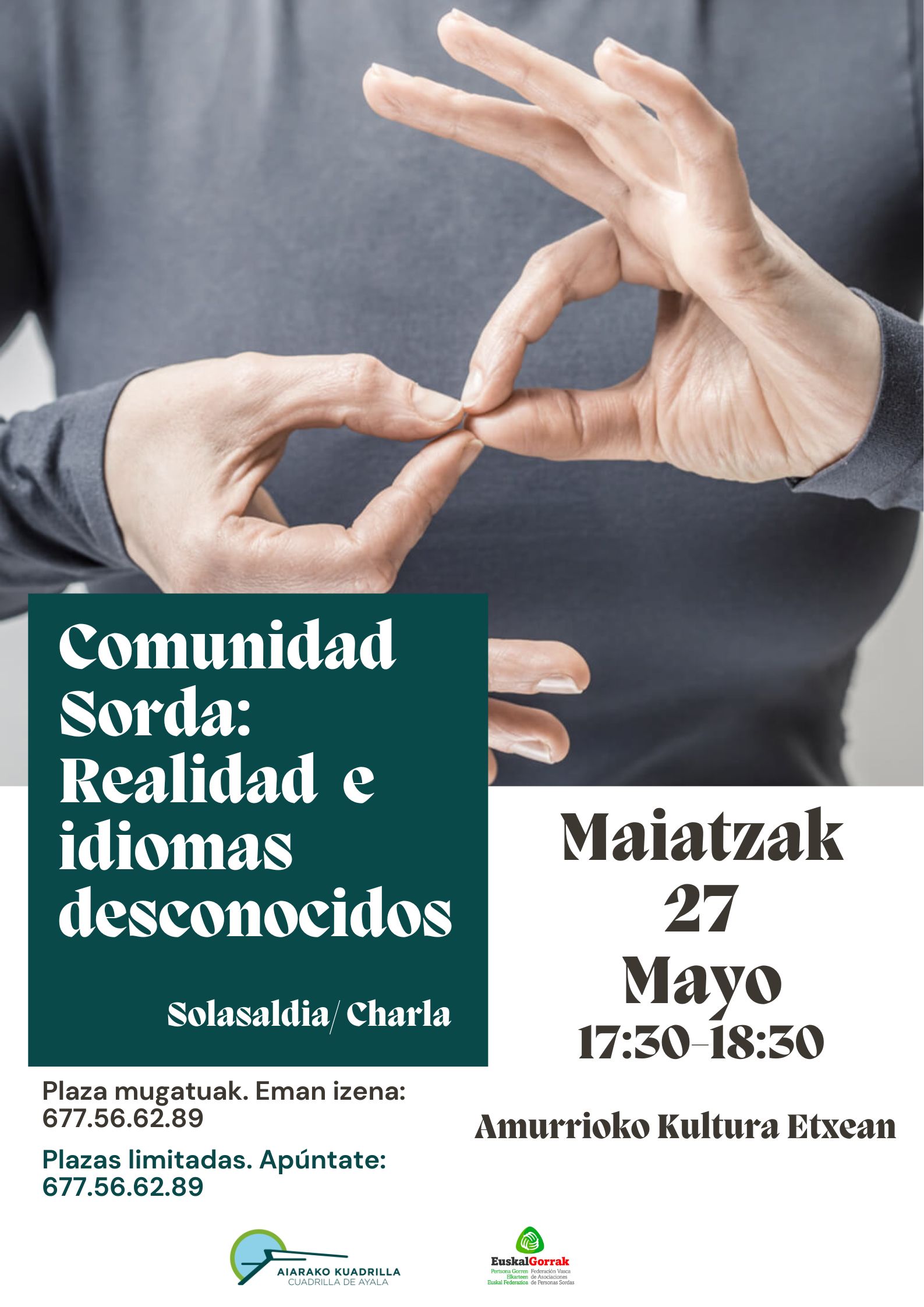 Solasaldia - Comunidad sorda: Realidad e idiomas desconocidos