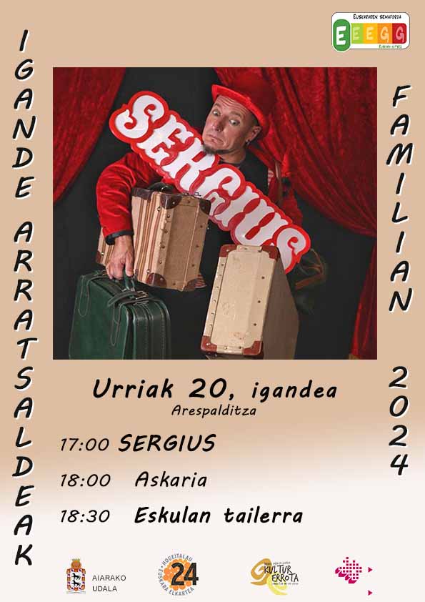 IGANDE ARRATSALDEAK FAMILIAN, 20 OCTUBRE- RESPALDIZA